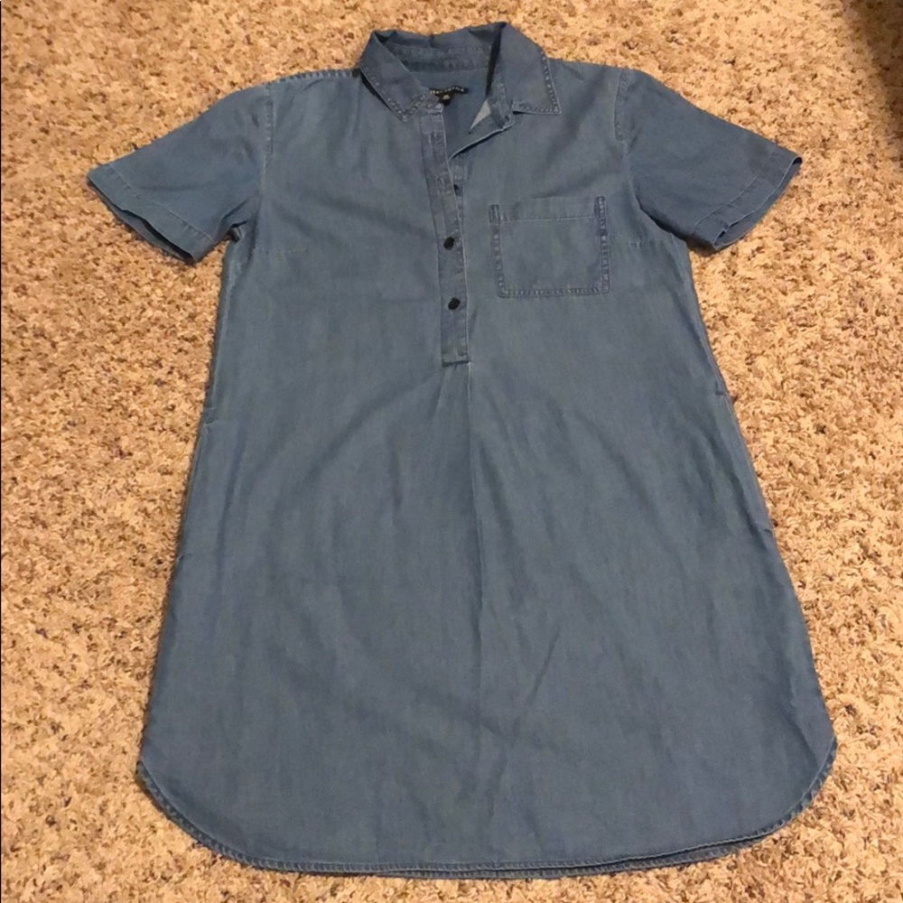 J. Crew XS Chambray Dress